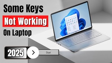 Some Keys Not Working on Laptop Keyboard - (2025 NEW Fix)