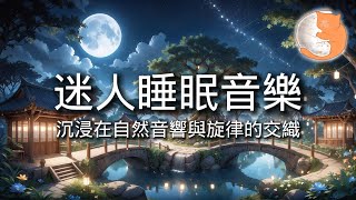 【100%無廣告放鬆音樂】迷人睡眠音樂｜沉浸在自然音響與旋律的交織｜一小時鋼琴音樂