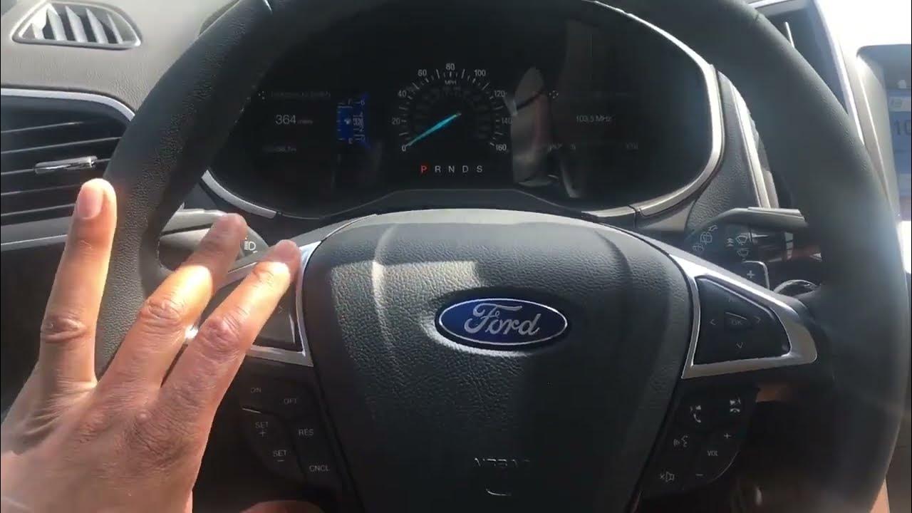 Ford Edge - How to Turn On/Off Headlights - YouTube