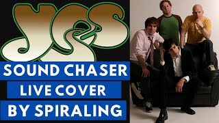 Tom Brislin and Spiraling - Sound Chaser by Yes -  live cover at CalProg Festival