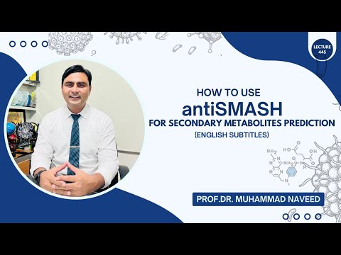 How to Use antiSMASH for Secondary Metabolite Prediction ✅ | Lecture 445 | Dr. Muhammad Naveed