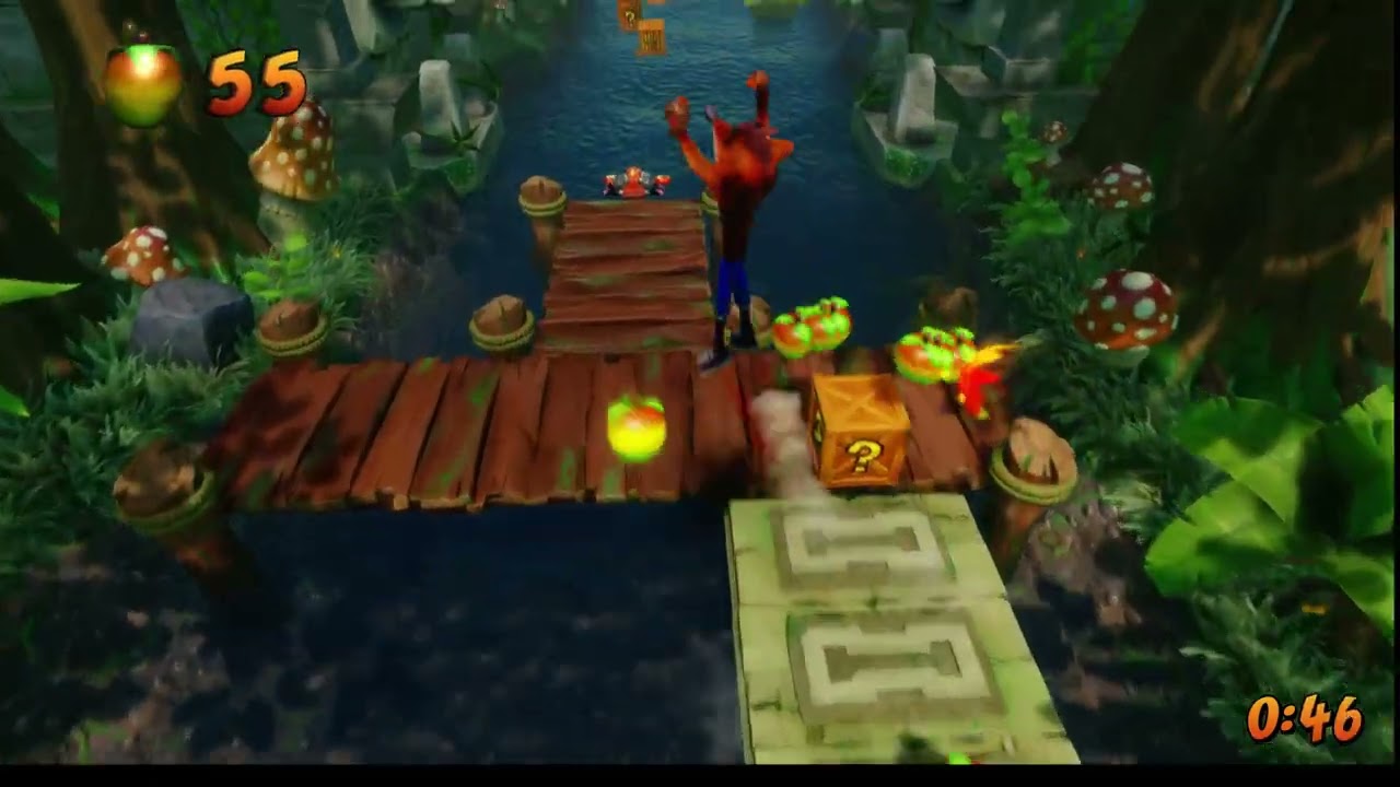 Crash Bandicoot 2: Plant Food (How To Get The Yellow Gem)