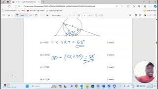ANGLE PROPERTIES, CHORDS AND TANGENTS 0704153366