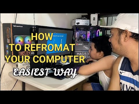 MARUNONG NA SIYANG MAGREFORMAT NG PC | KUYA THONZ TV