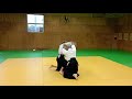 Aikido  ikkyo direct de face