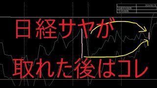 日経ＴＯＰＩＸのサヤ開いたチャンスは終了。この後はズバリこれをやる。ポジション公開