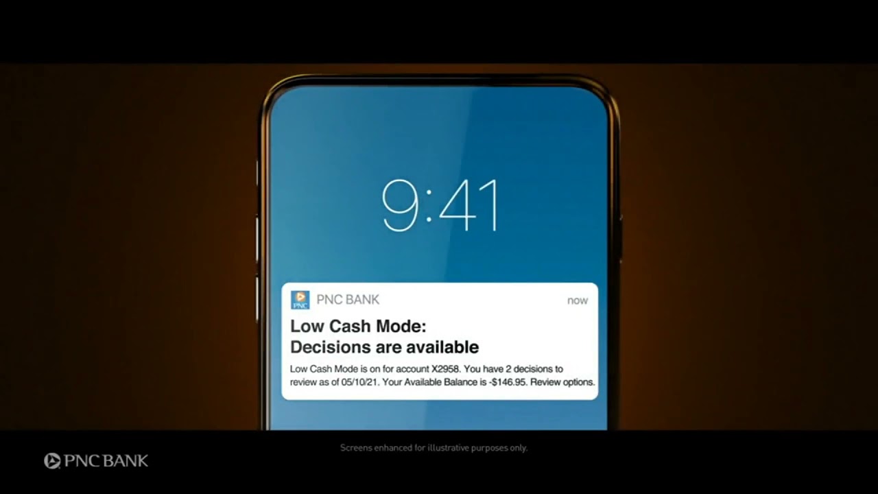 PNCBANK INTRODUCING LOW CASH MODE