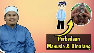 Perbedaan Manusia Dengan Binatang  Abi Mudi