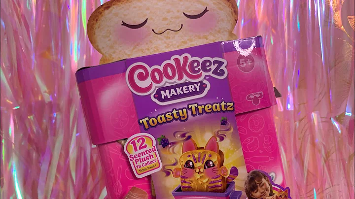 Cookeez Makery Toasty Treatz Plush 🍞😱Satisfying Unboxing {ASMR}