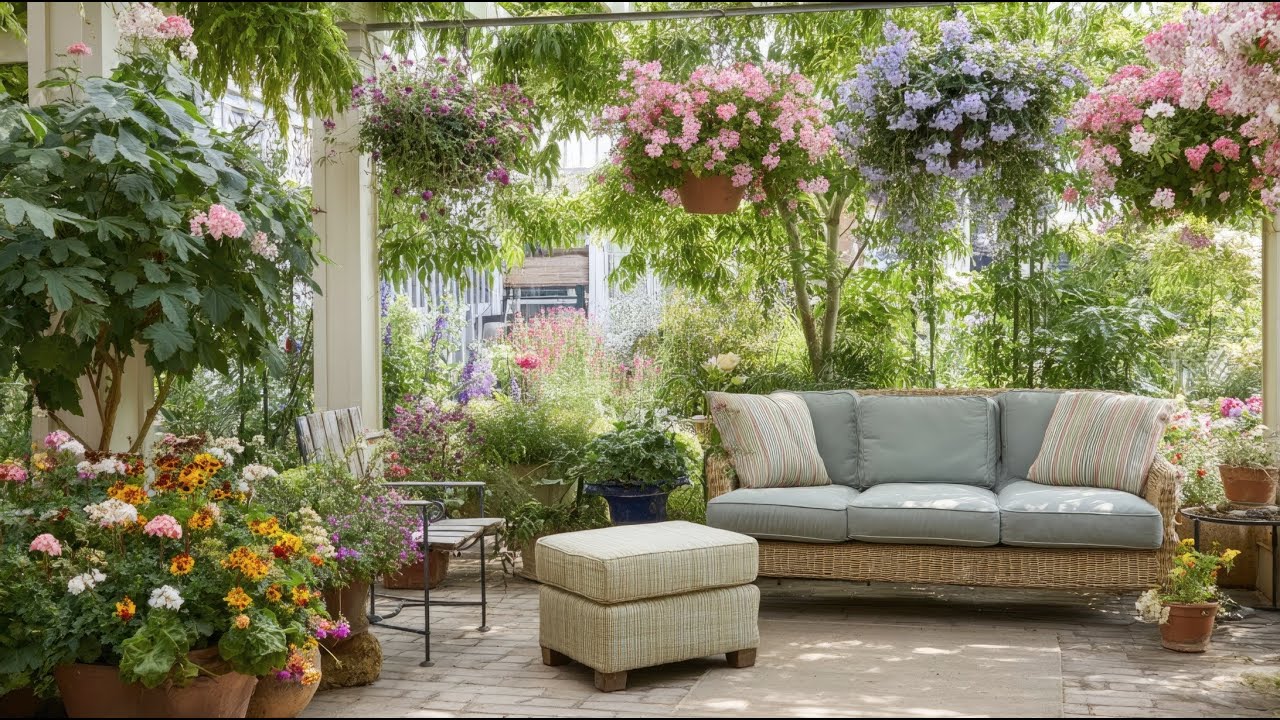 Cottage Garden Patio Inspiration for a Calm, Beautiful Backyard Retreat