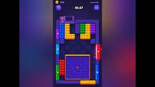 Block Out! Color Sort Puzzle Level 41 Gameplay 