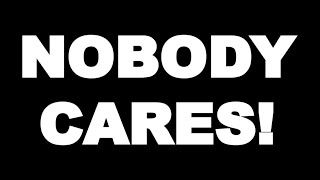 Shrug - NOBODY CARES! (Official Audio Visualizer)