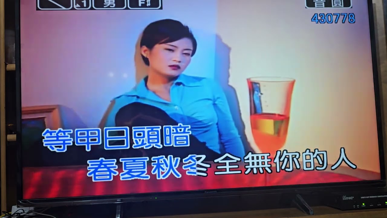 醉茫茫(簡美雀 老師) 音圓伴奏轉男調升2(F#)字幕導唱：康騰駿~練唱版