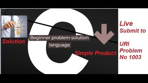 URI problem no 1003 solution c language ACK in bangla tutorial youtube channel