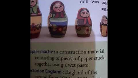 CL - 7, English - 2, Ch - 11, Dolls over Ages (Pg - 69 & 70).