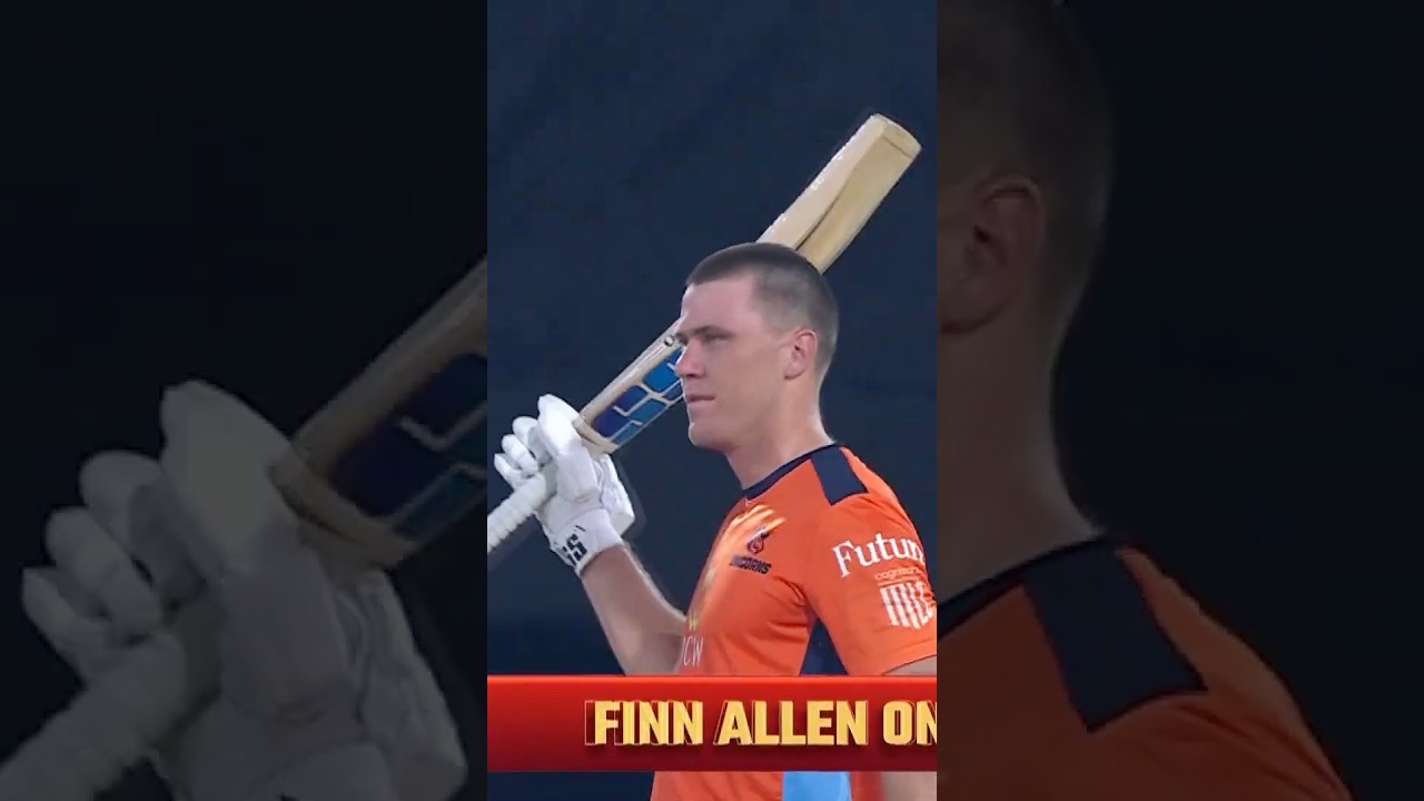 💯 Finn Allen Goes BIG To Get His Century 💪