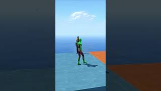 GTA 5 Epic Spiderman Ragdolls | Jumps / Fails ep.1519 #shorts