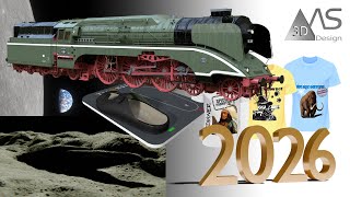 MS 3D Design: Showreel 2026