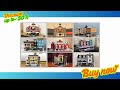 Buy Expert Brick Bank Cafe Corner Model Moc Modular Houses Building Blocks Toys Pet Book Shop Town