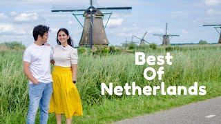 A Dutch Destination That You Must Visit | Netherlands Kinderdijk Windmills | Hindi Travel Vlog