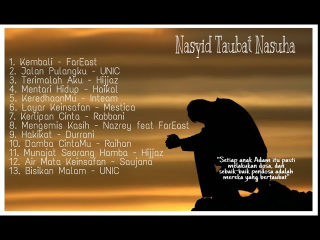 Lagu Nasyid Terbaik Taubat | Insaf | Malaysia class=