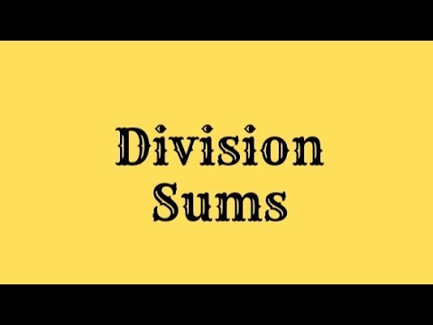 how to do division sums easily|easy maths| future stars of maths