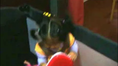 Milagros Yaez bailando