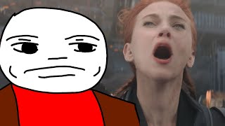 BLACK WIDOW MORE LIKE, BAD WIDOW (its kinda baaaaaaad)