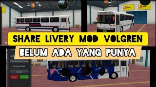 SHARE LIVERY IKLAN OREO MOD BUSSID BUS JADUL VOLGREN PPD & 2 LIVERY TAMBAHAN LINK MEDIAFIRE NO IKLAN