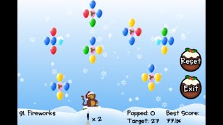 Bloons Festive Fun Level 91 Fireworks