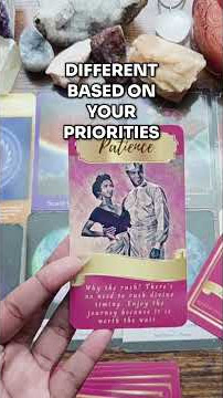 DM DF You're Being Called To Be PATIENT With Your Love Life For Now As You Prioritze Your Abundance