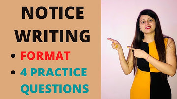 Notice Writing with Practice Exercises @englishgenius1234