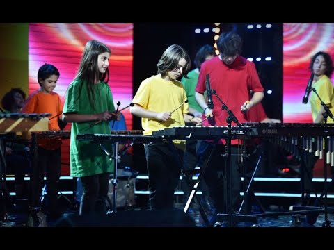 Drum School-ის ფერადი შესრულება | Colorful performance by Drum School