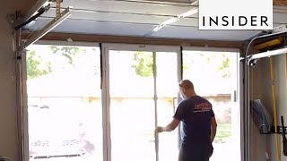 Lifestyle Screens make retractable screen doors for your garage. Subscribe to our new channel, INSIDER food: http://insder.co/