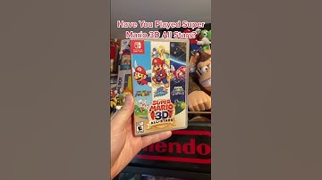 Have You Played Super Mario 3D All Stars?