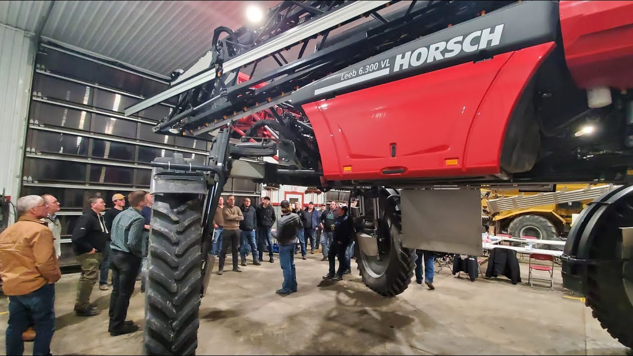 2024 Horsch Leeb VL pre season sprayer clinic.  Part 5