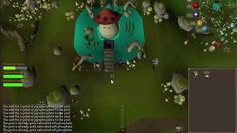 Quick Visual on how to use the Mycelium Pool on Fossil Island