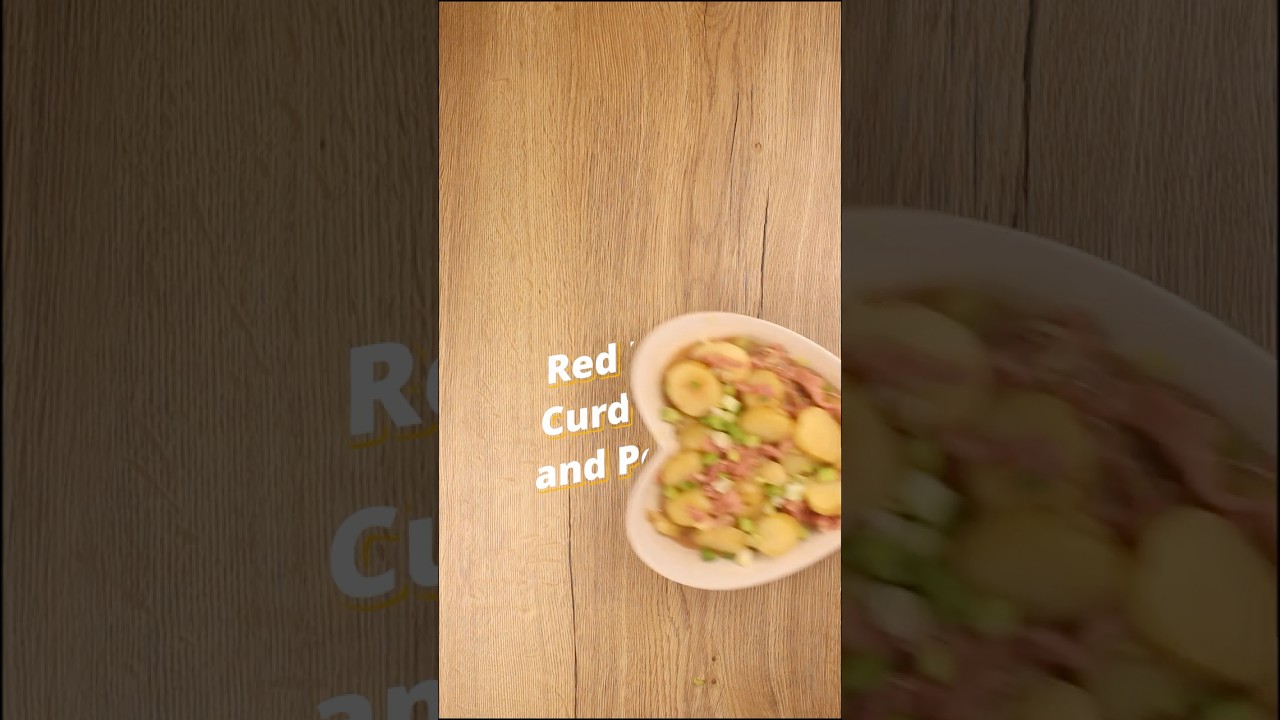 Fermented Red Bean Curd, Pork and Potato