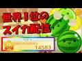 5回目の2連ダブルスイカを決めて、11553点で12月の王を奪還した神回 スイカ大会決勝に出られることになったので、本番で10000点出せるように練習します配信