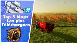 Fs22 Top 5 Des Maps les plus téléchargées sur le modhub !! #farming   #farmingsimulator22 #fs22mods
