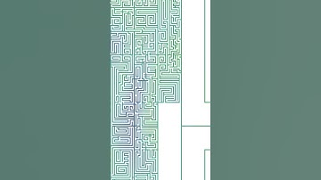 The Long Column #maze #drawing #illustrator