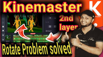 kinemaster Rotate problem 💯 solved(19-07-2023) 👉how to rotate video in kinemaster