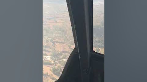 Statue Of Unity - Airplane View