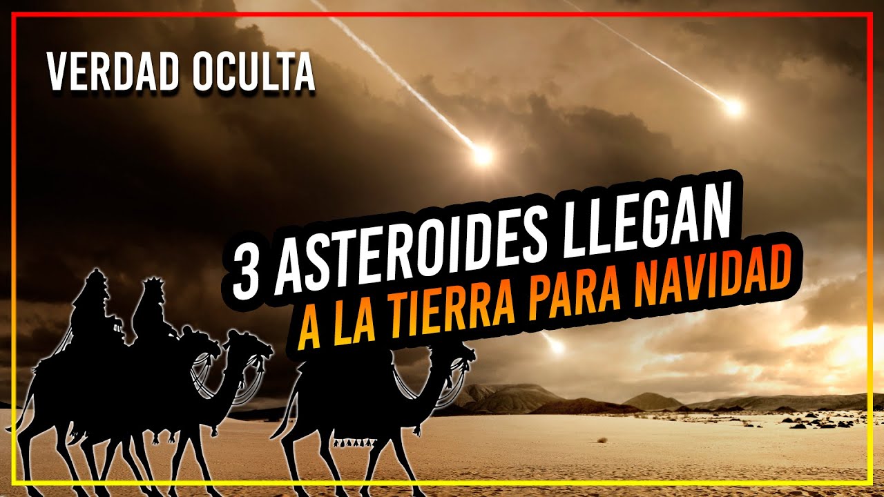 ⁣3 Asteroides llegan a la TIERRA para NAVIDAD