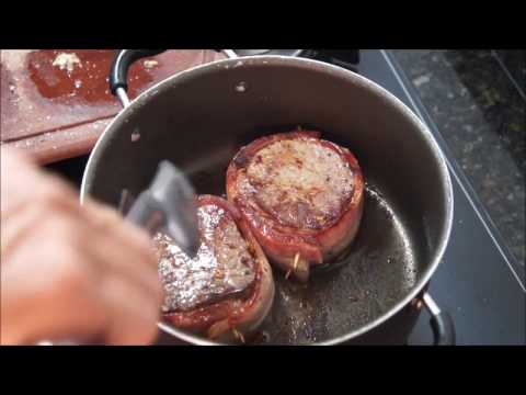 Vídeo: Medalhões De Vegetais Embrulhados Em Bacon