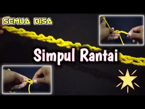 Simpul Rantai Tali Temali Mudah Youtube