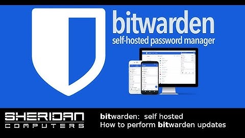 bitwarden - How to update self-hosted version