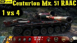 World of Tanks Centurion Mk. 51 RAAC Replay - 7 Kills 6.4K DMG(Patch 1.5.1)