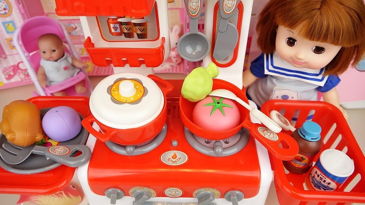 baby doll cooking set