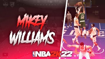 99 OVERALL DUNK SENSATION MIKEY WILLIAMS BUILD REVEALED IN NBA 2K22 MOBILE! BEST SLASHER BUILD